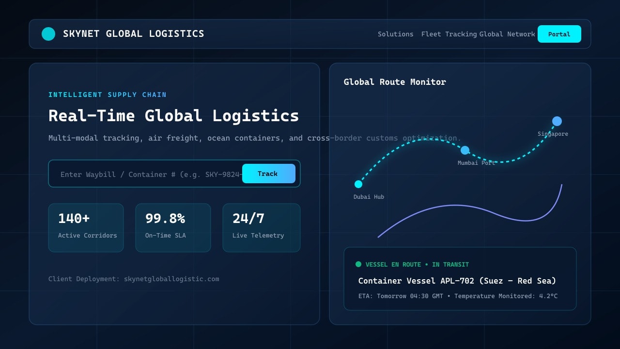 SkyNet Global Logistics